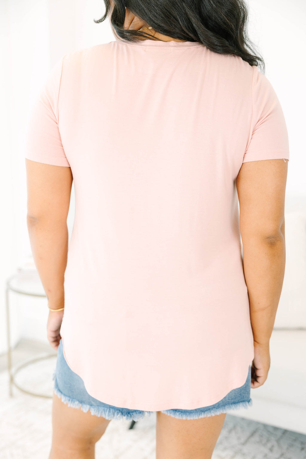 Decide My Fate Top, Dusty Rose