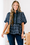 Delicate Love Top, Blue