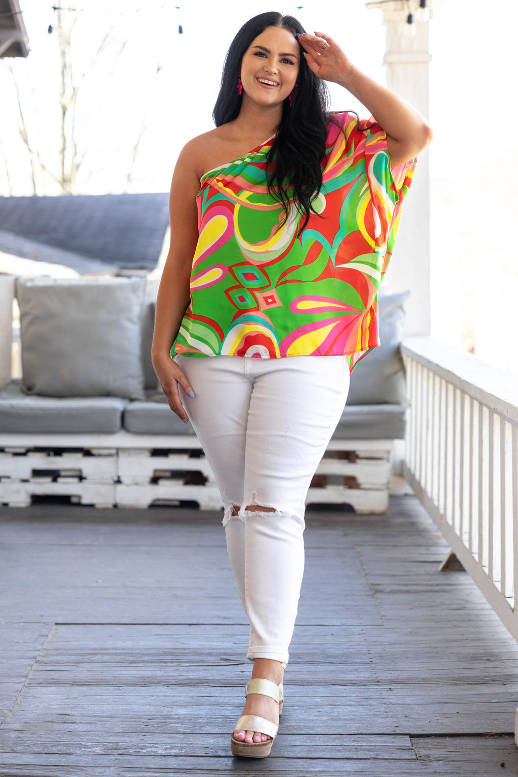 Disco Girl Top, Multi