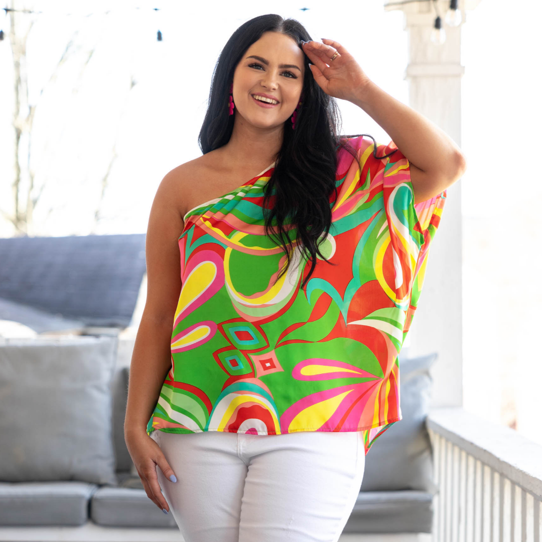 Disco Girl Top, Multi