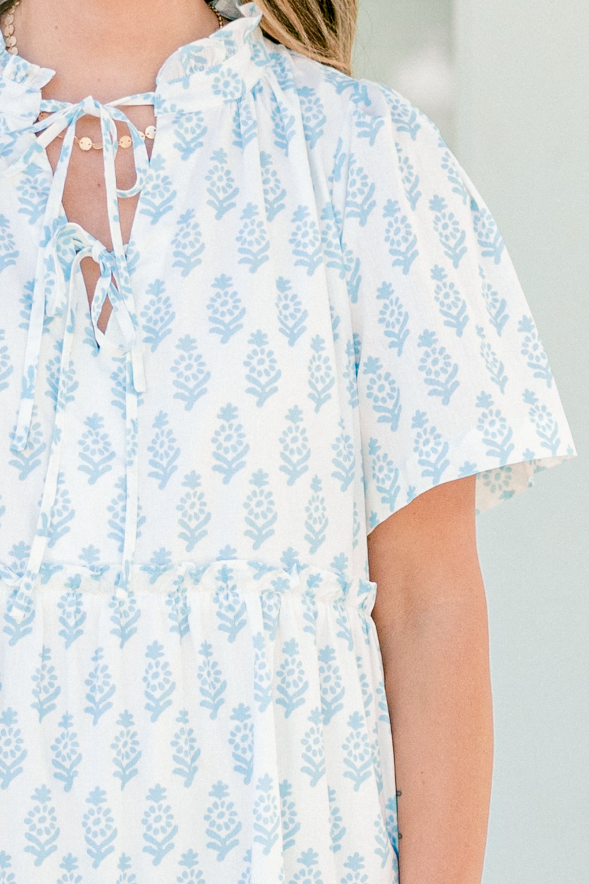 Distant Moon Dress, White