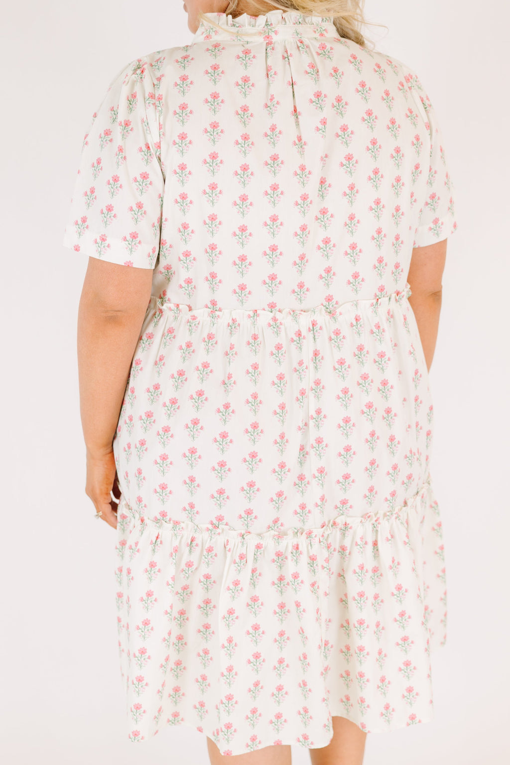 Distant Moon Dress, Cream Mix