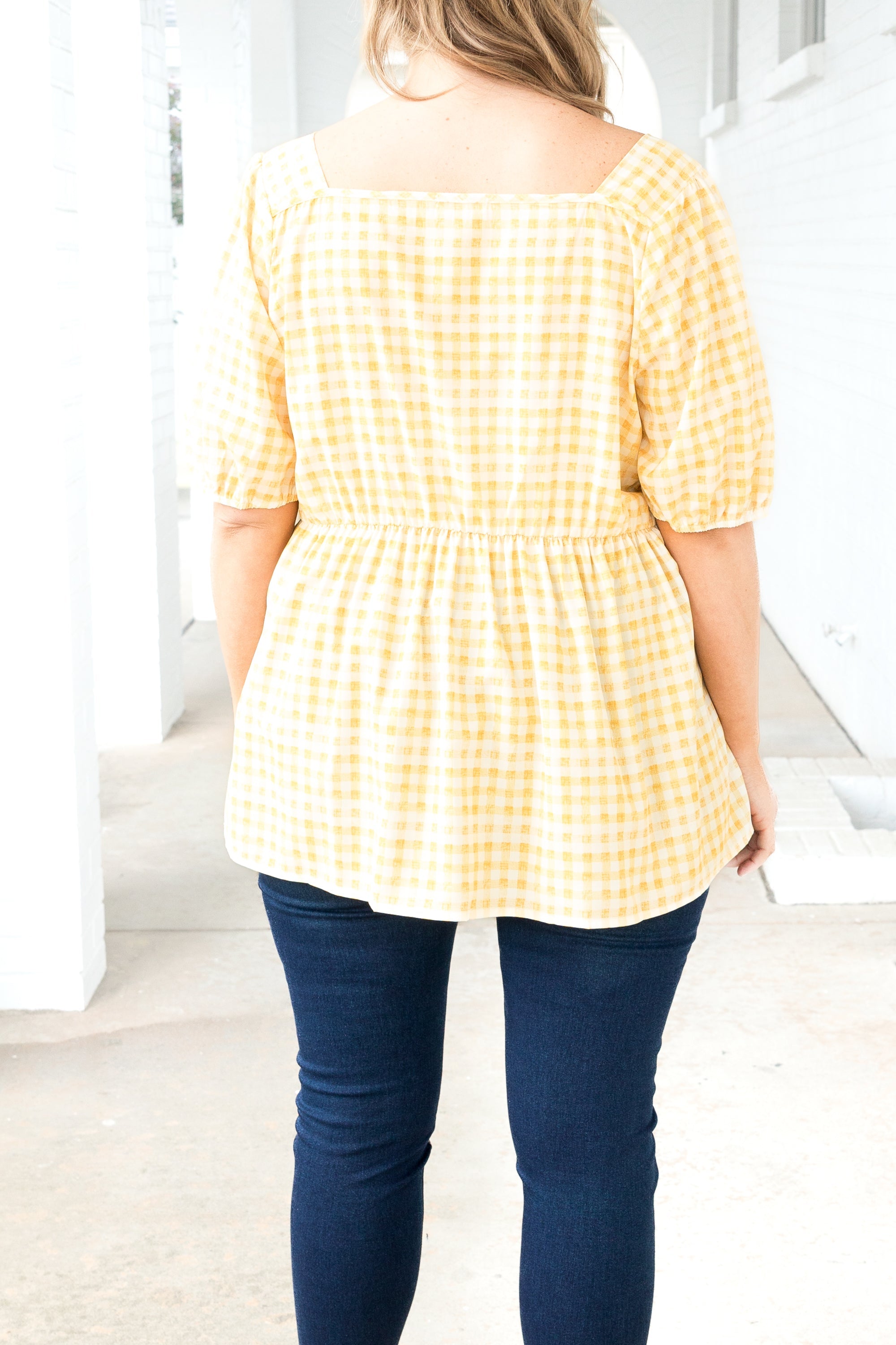 Dixie Land Top, Yellow