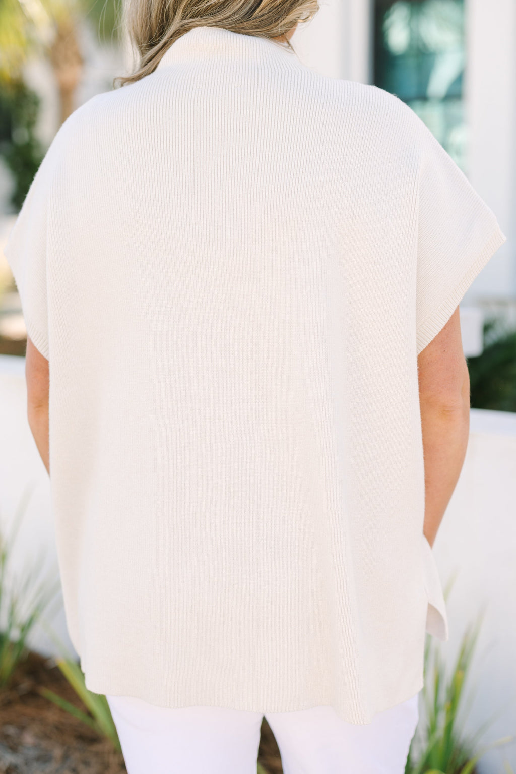 Do Anything Sweater, Beige