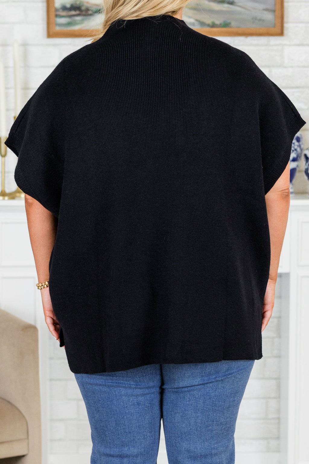 Do Anything Sweater, Black