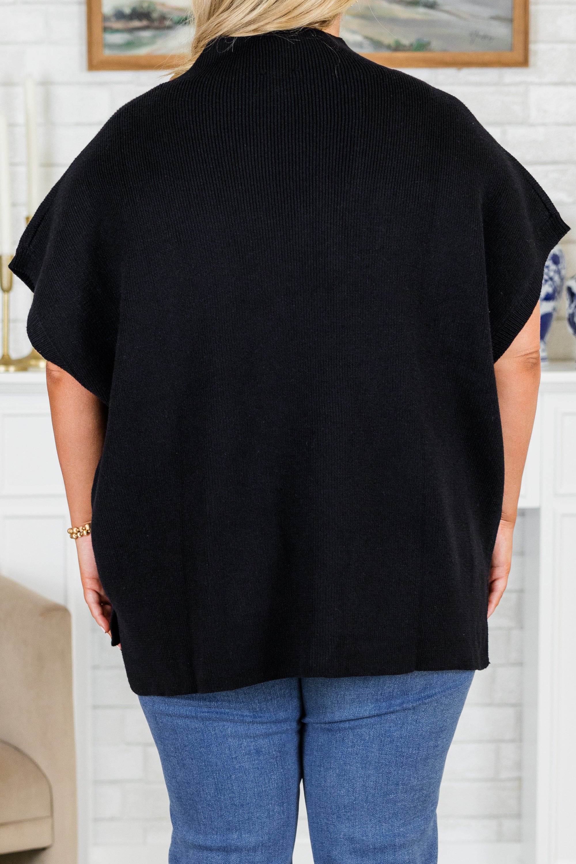 Do Anything Sweater, Black