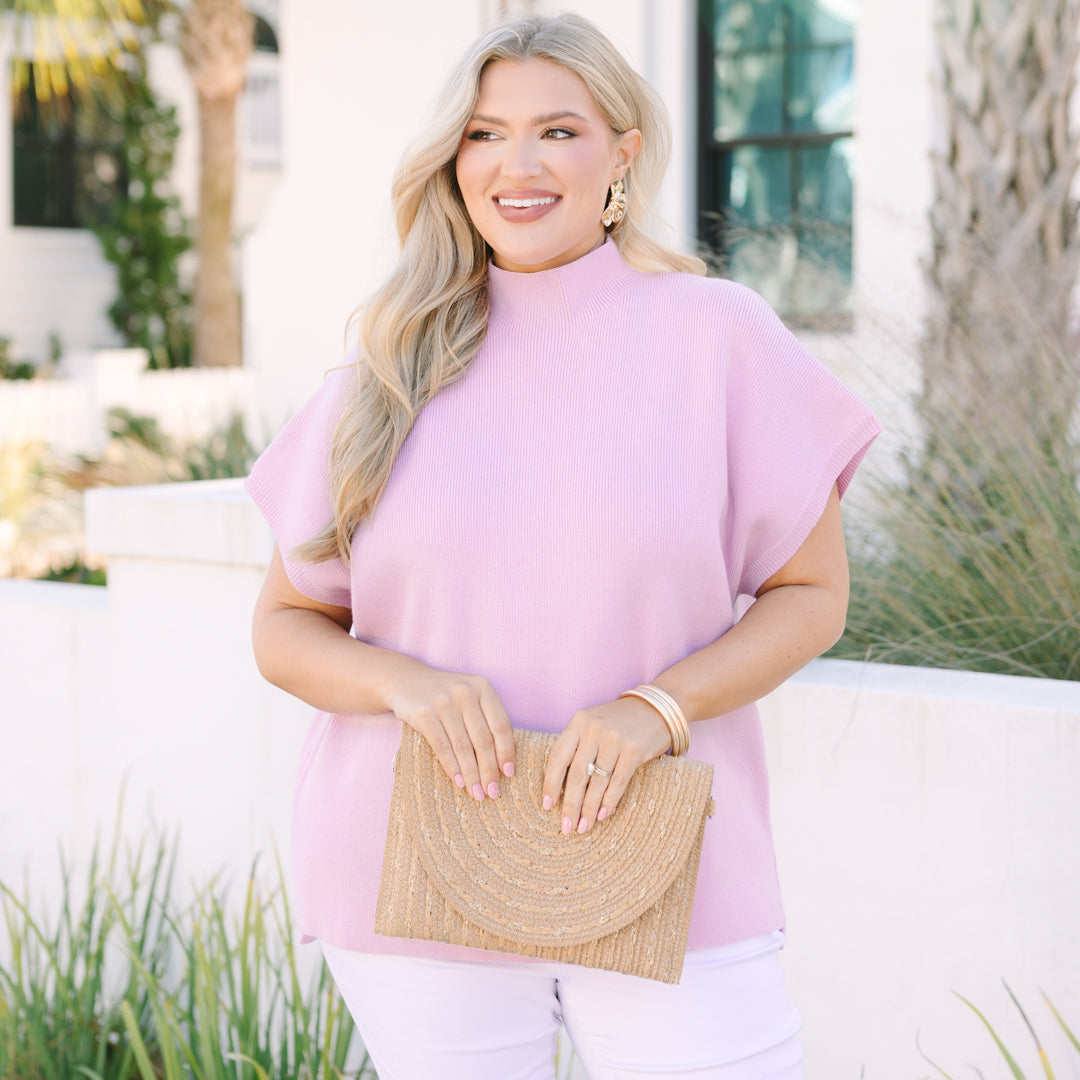 Do Anything Sweater, Pink