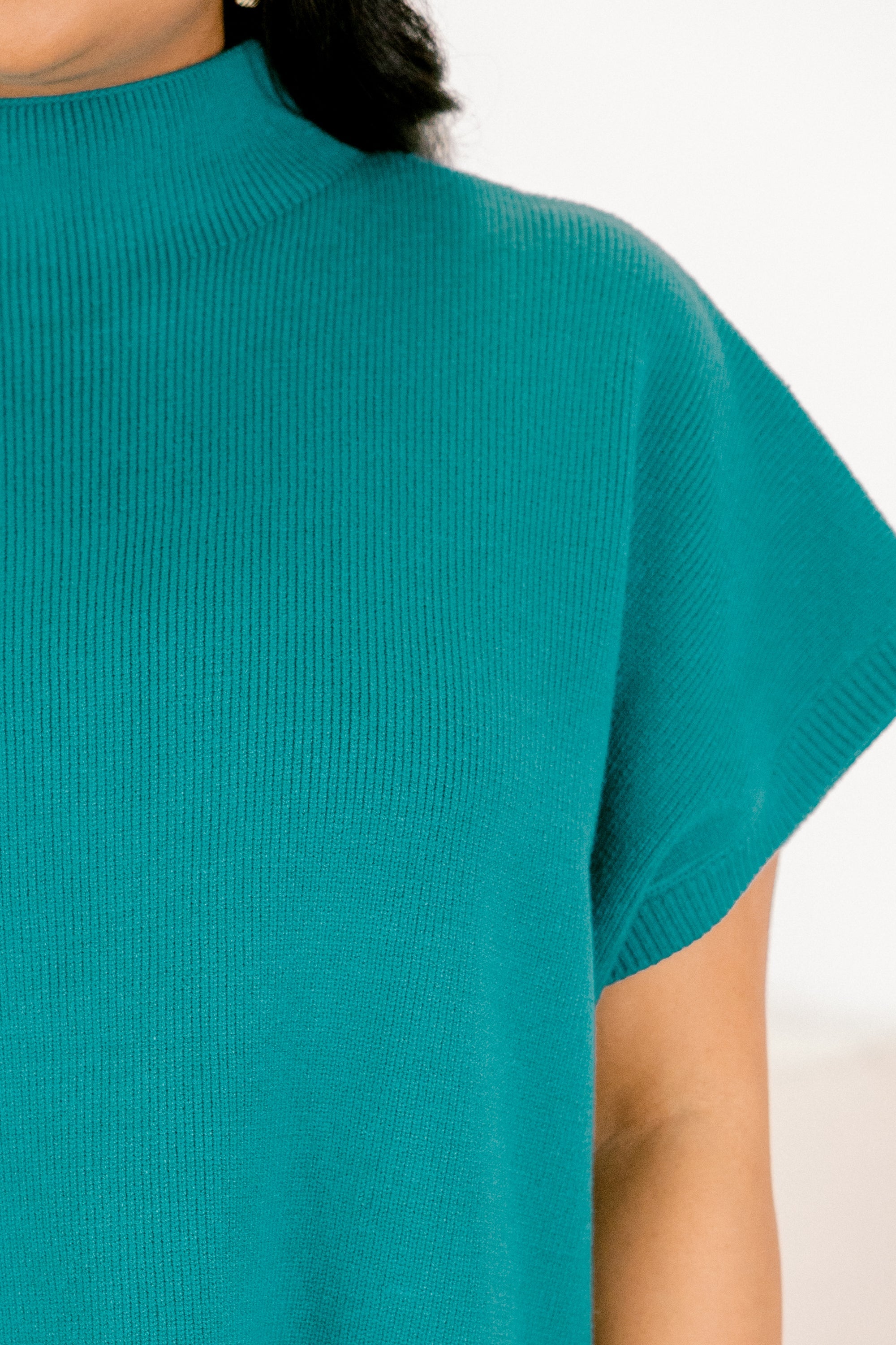 Do Anything Sweater, Teal