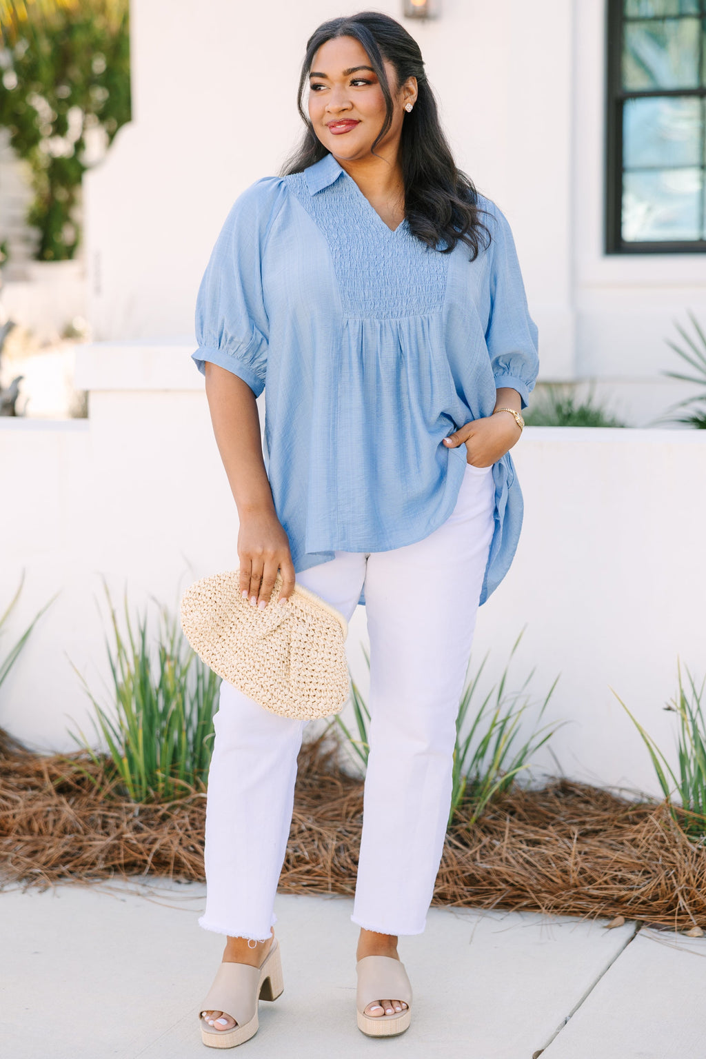 Do It All Top, Chambray