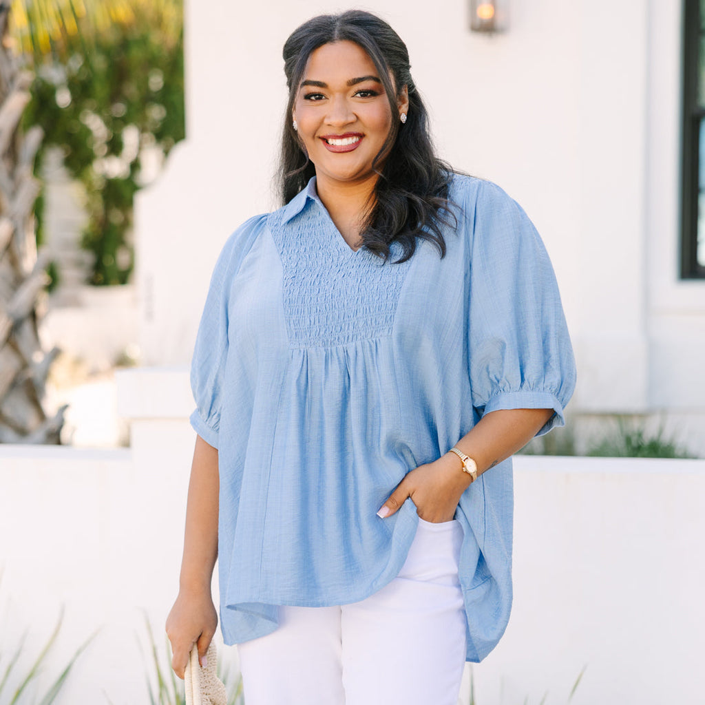 Do It All Top, Chambray