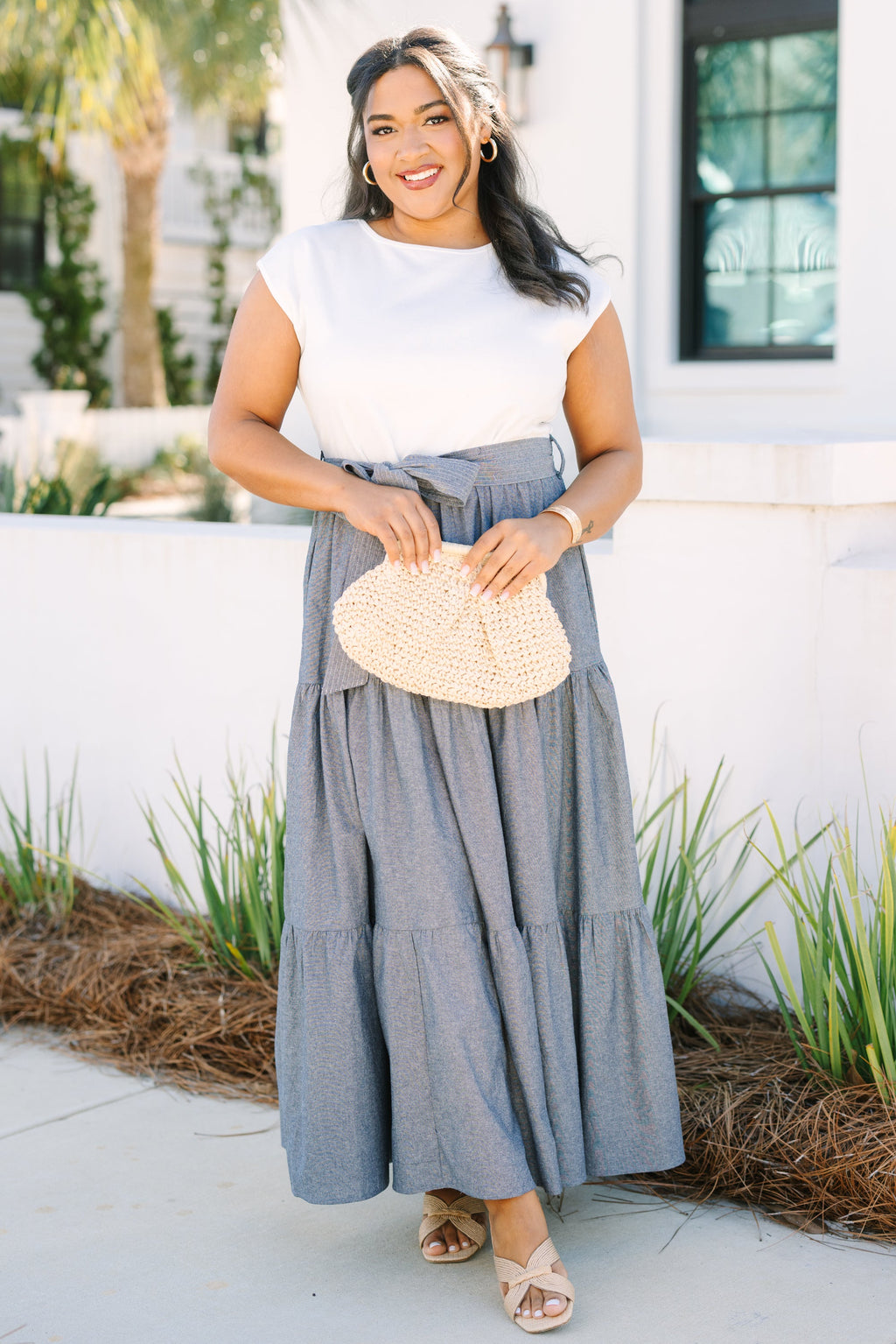 Doing It My Way Dress, Denim