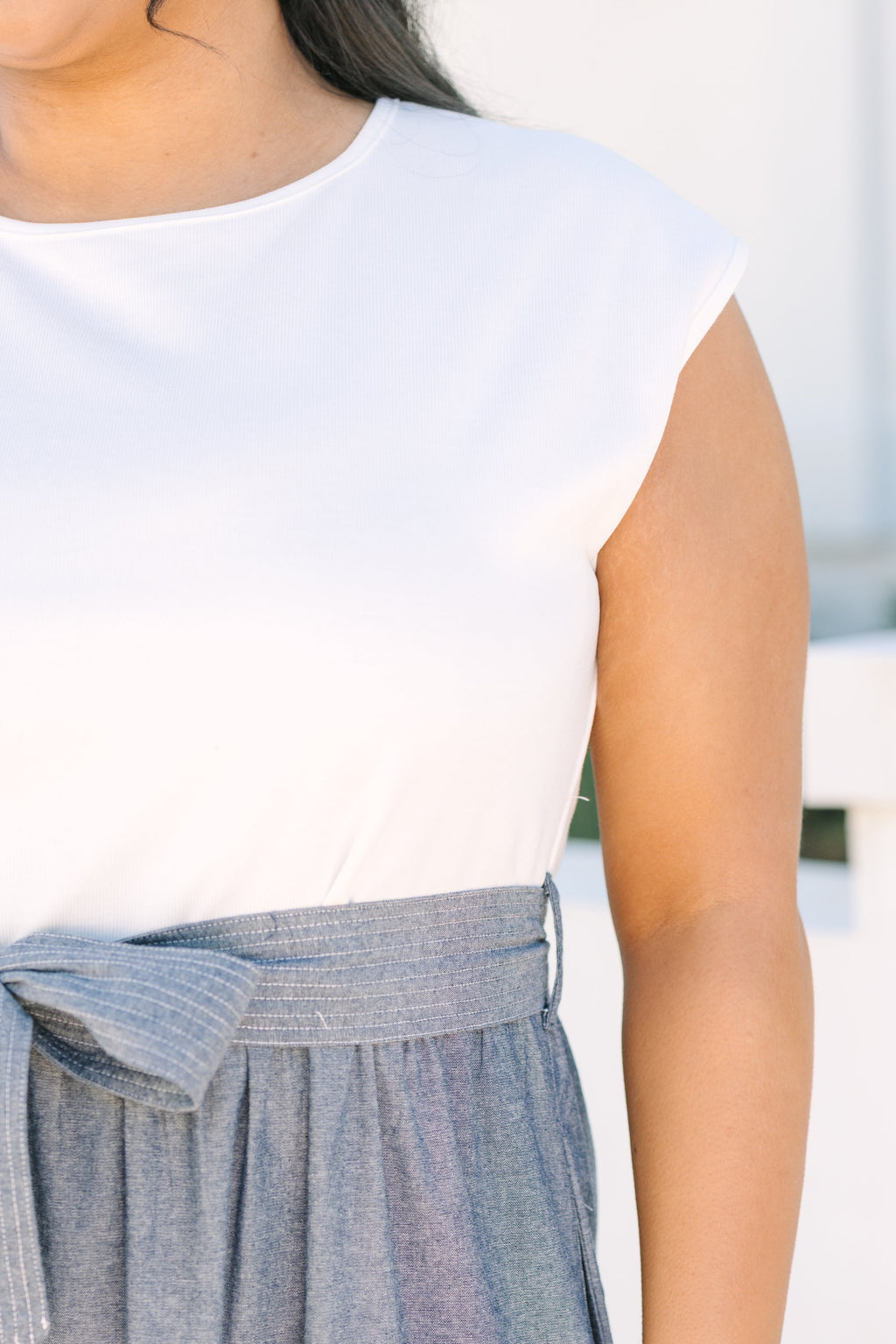 Doing It My Way Dress, Denim