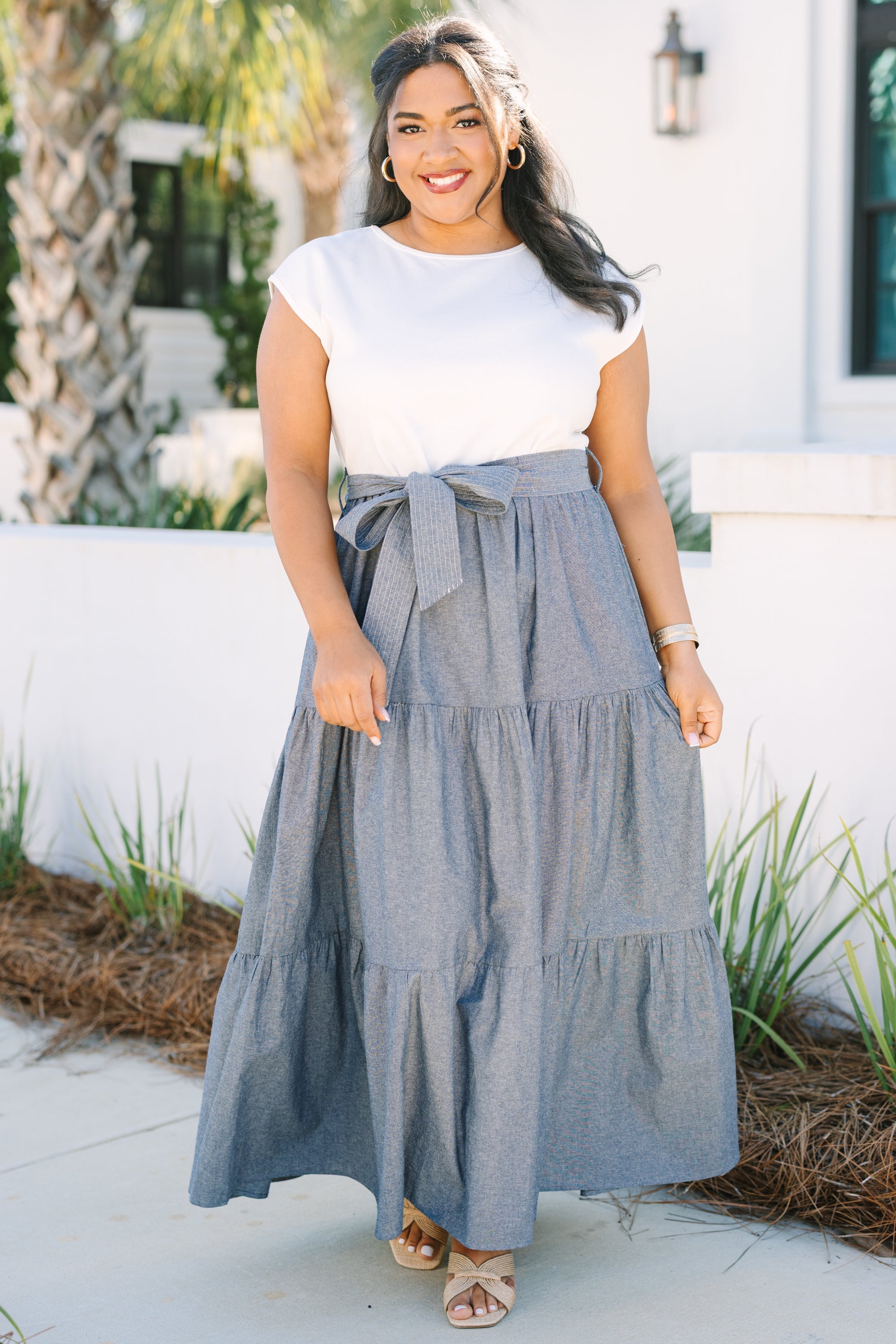Doing It My Way Dress, Denim