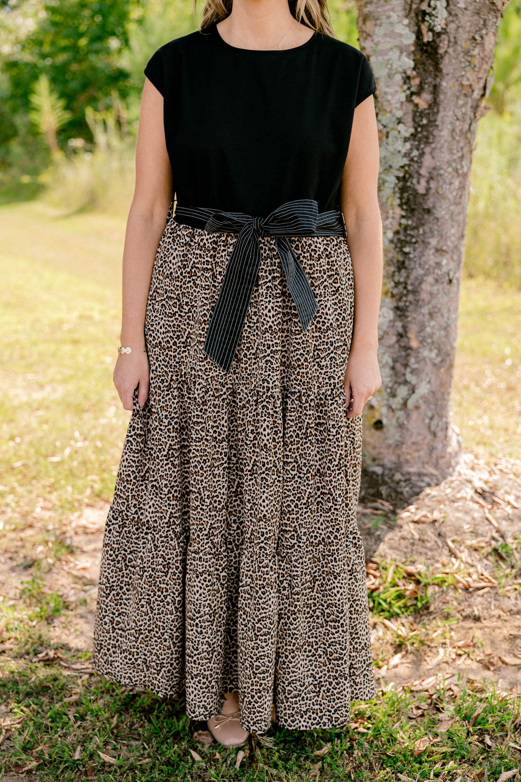 Doing It My Way Dress, Leopard