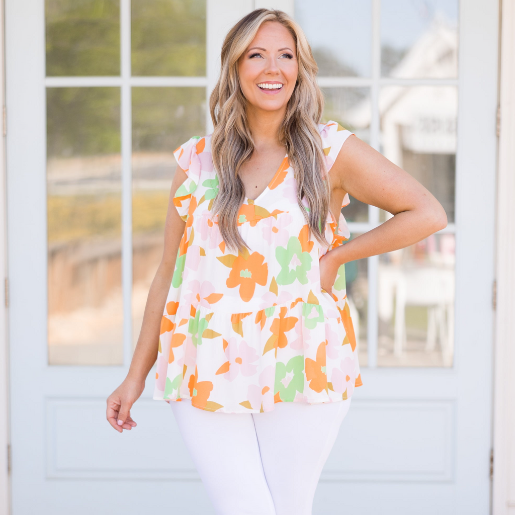 Don't Run On Wishes Top, Ivory