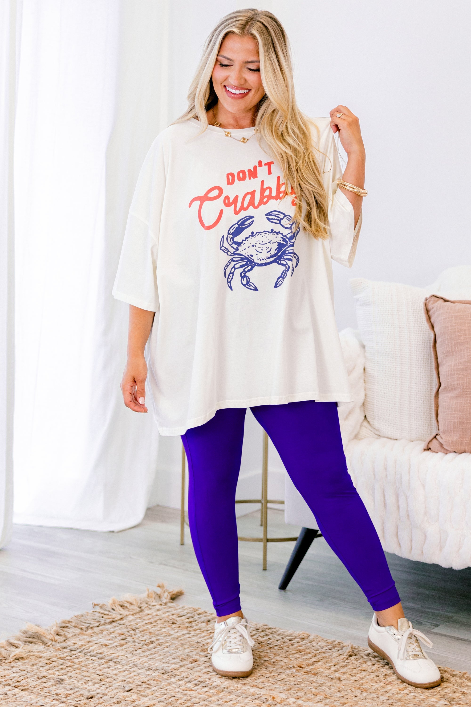 Outrun Outlast Leggings, Bright Blue