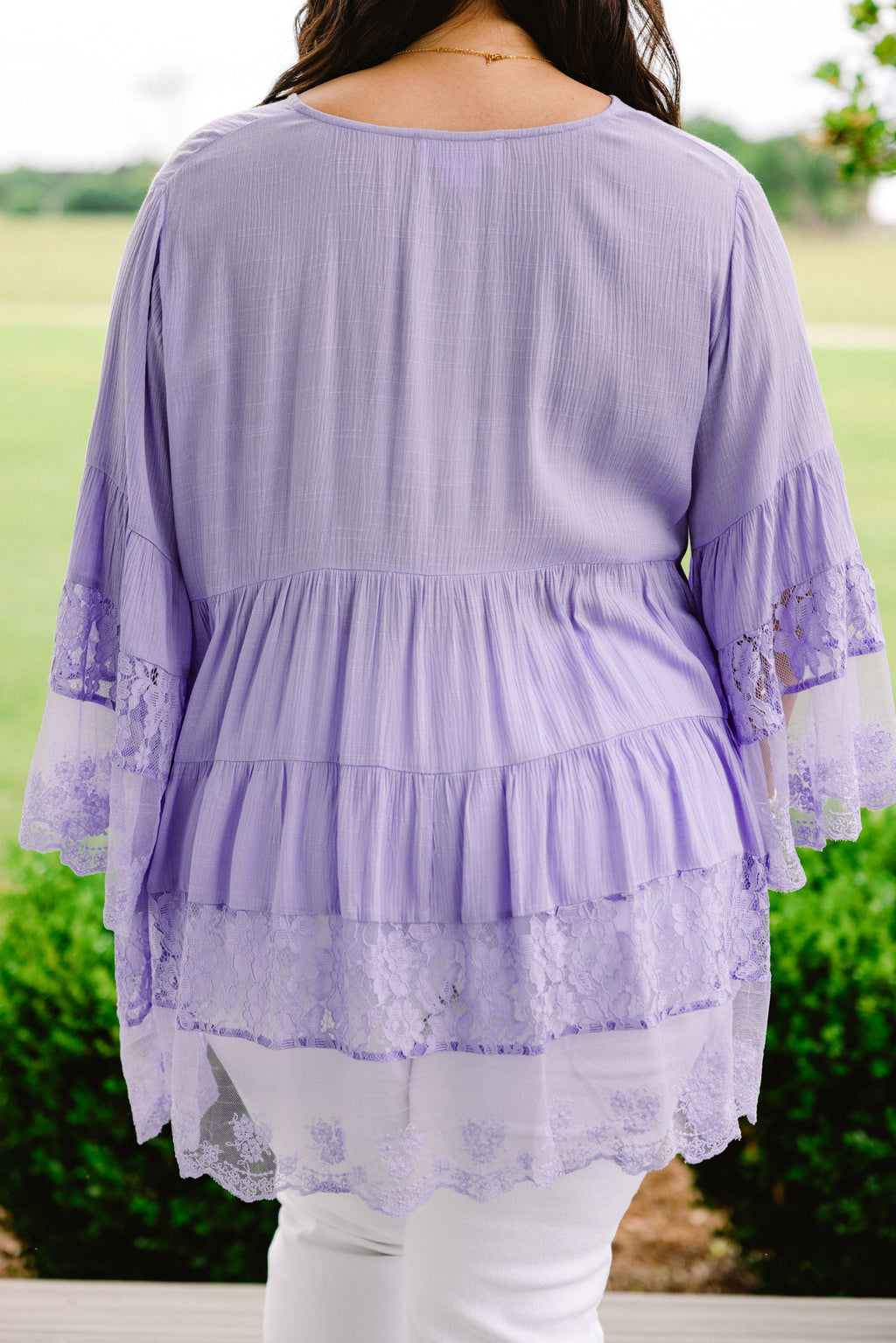Don't Fail Me Now Blouse, Purple