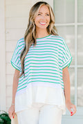 Don't Rock The Boat Top, Green