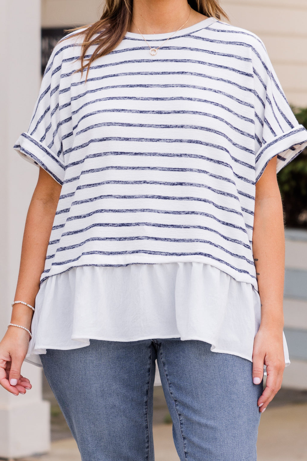 Don't Rock The Boat Top, Navy