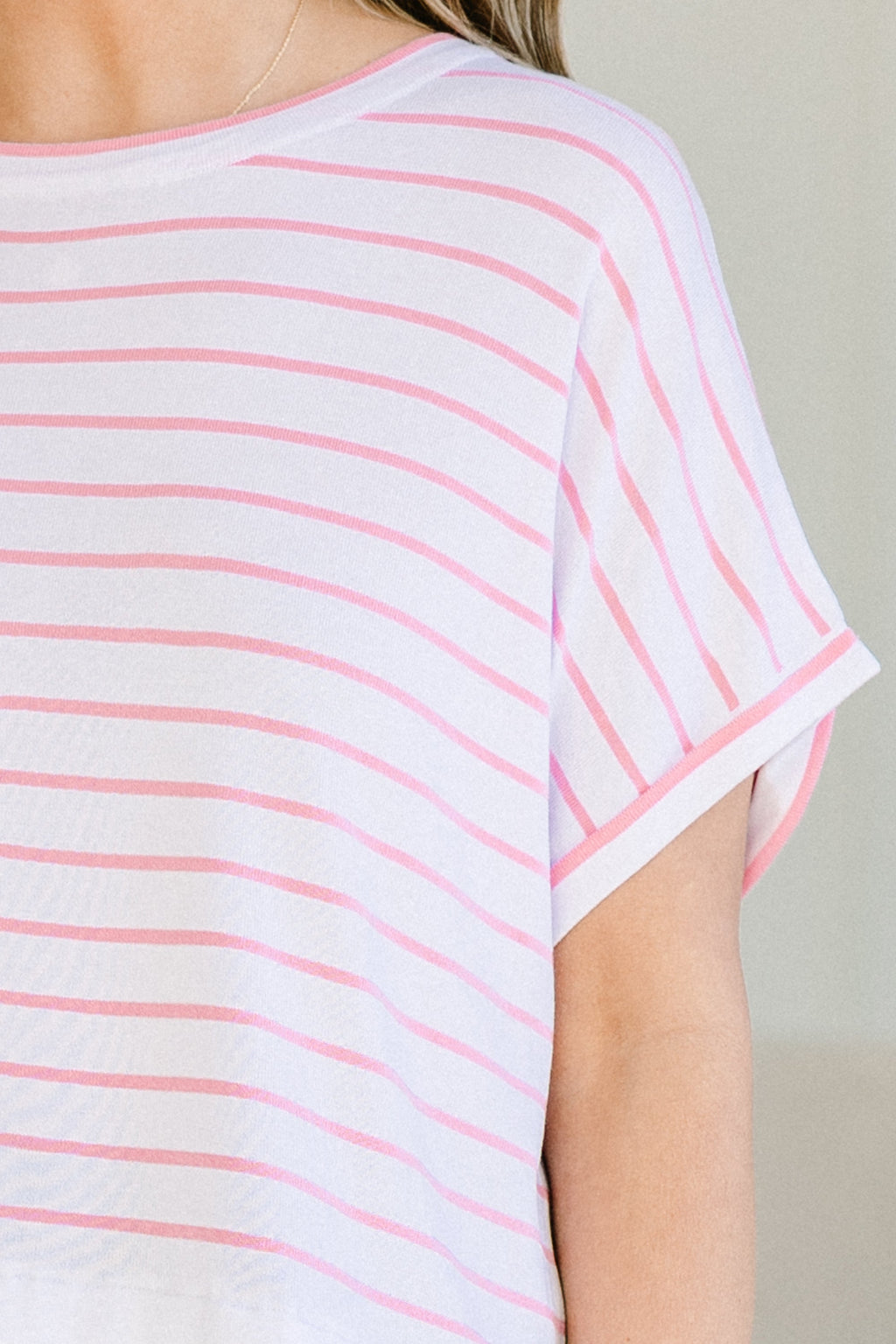Don't Rock The Boat Top, Pink