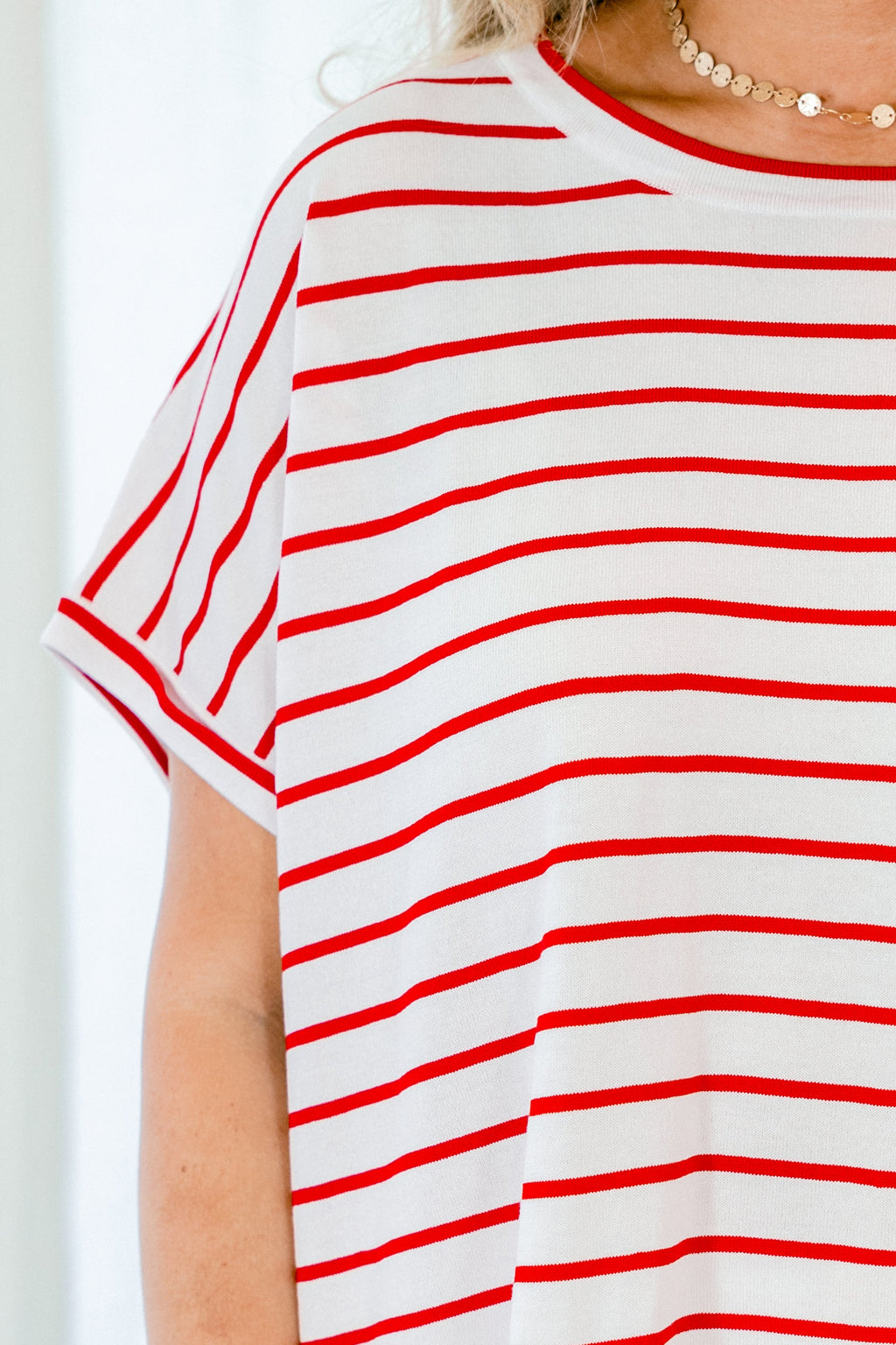 Don't Rock The Boat Top, Red
