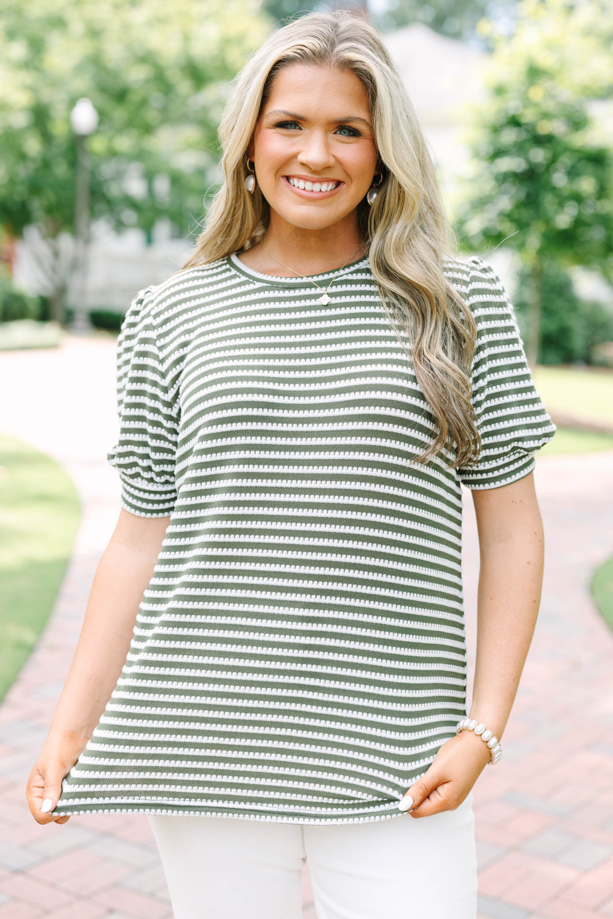 Don't You Worry Darlin' Top, Olive