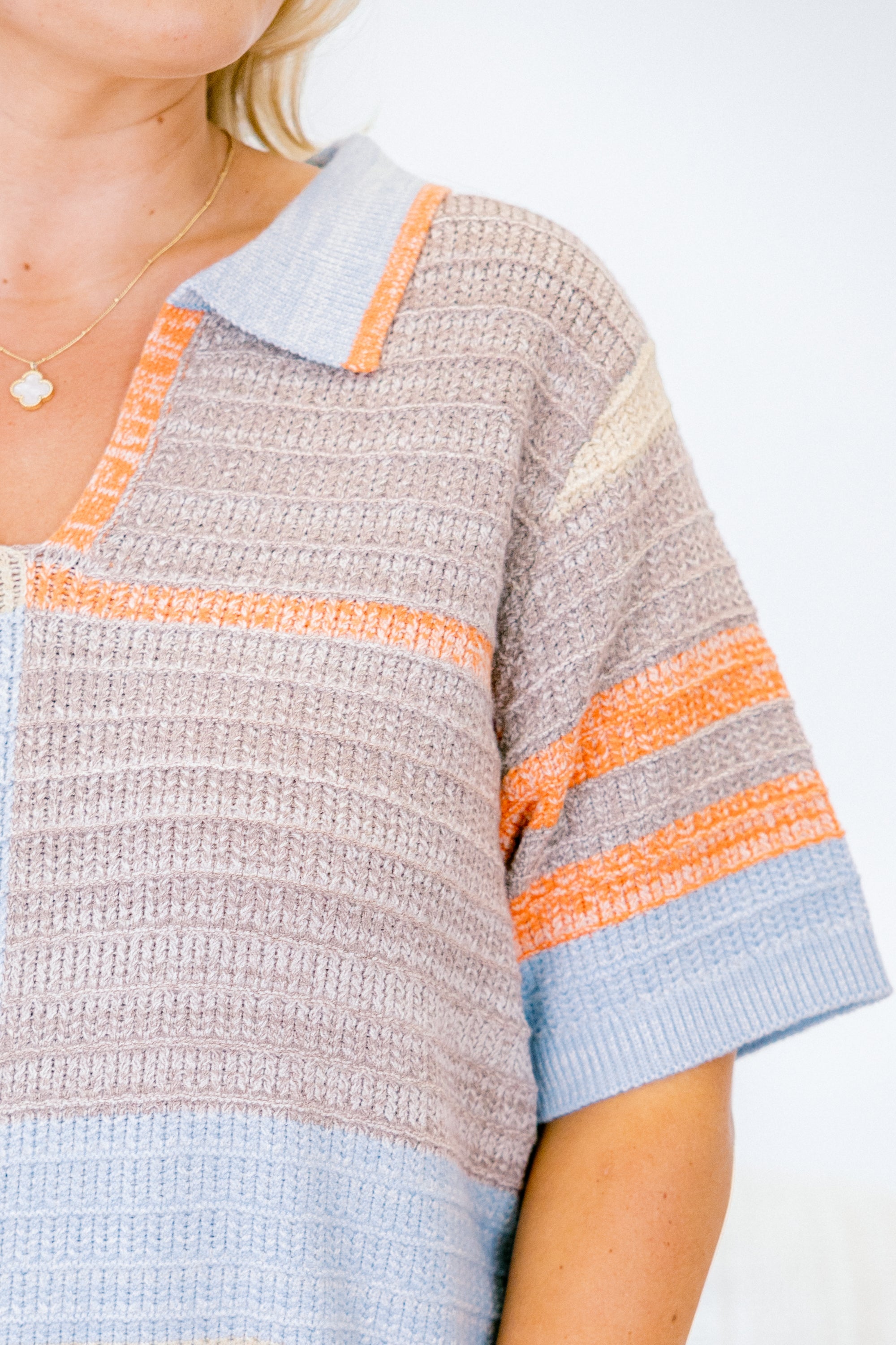 Dopamine Sweater, Blue Multi