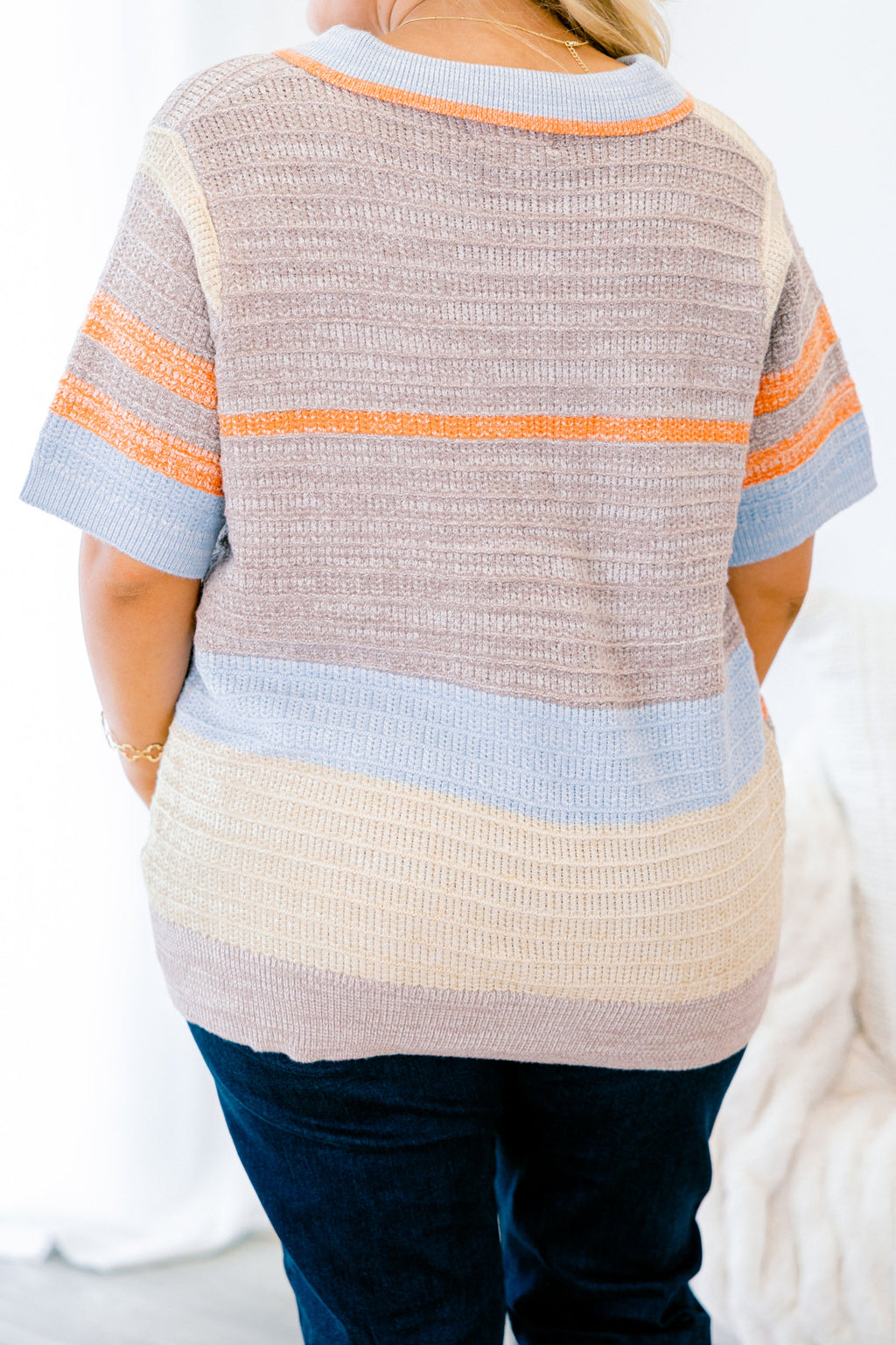 Dopamine Sweater, Blue Multi