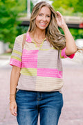 Dopamine Sweater, Pink Multi