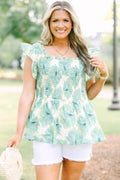 Dream Chaser Top, Sea Green