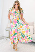 Dream Vacation Dress, Multi