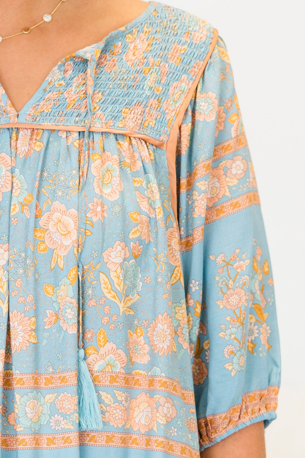 Dreamcatcher Top, Blue
