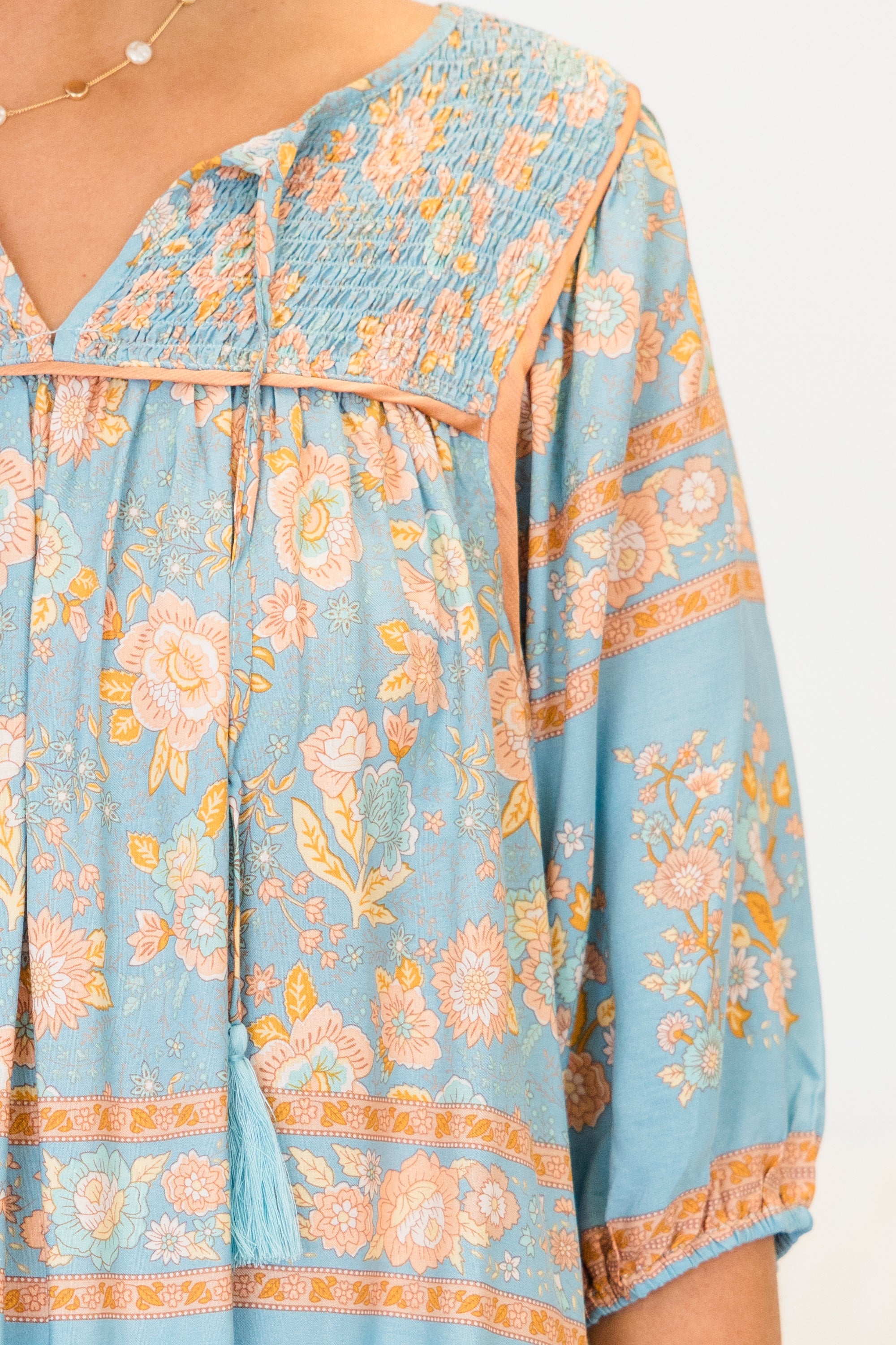 Dreamcatcher Top, Blue