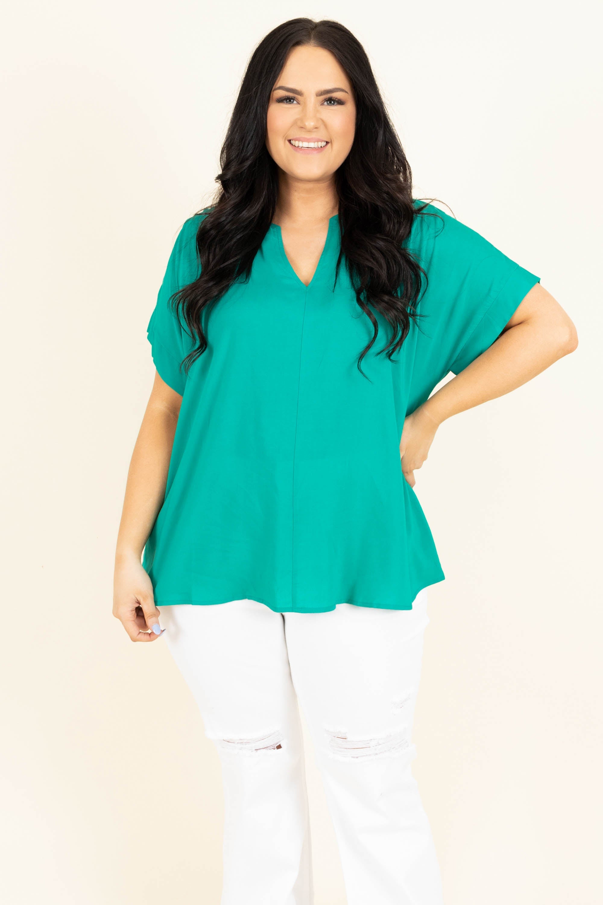 Dreamin' With You Top, Emerald