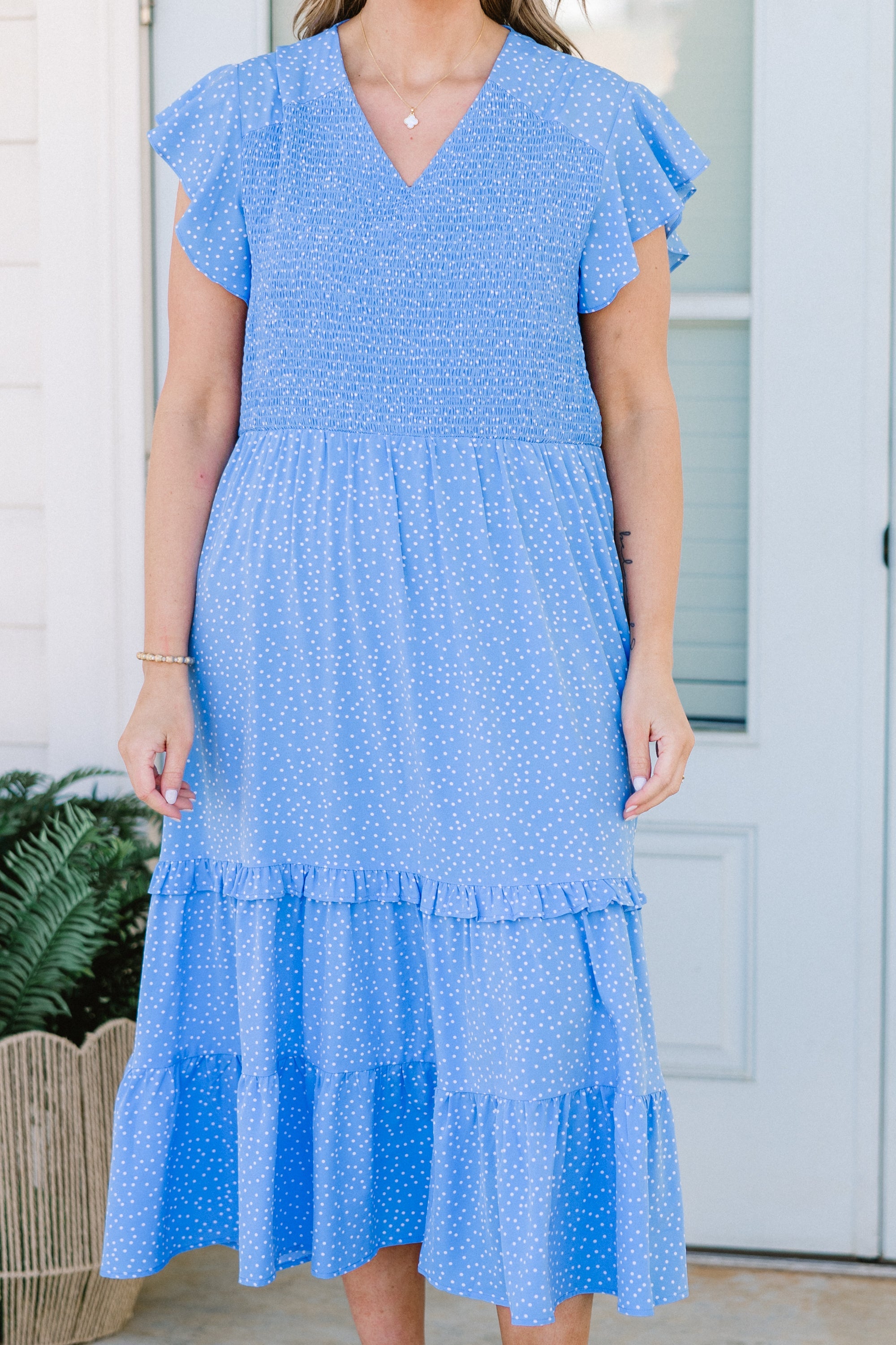 Dreaming About You And Me Dress, Blue