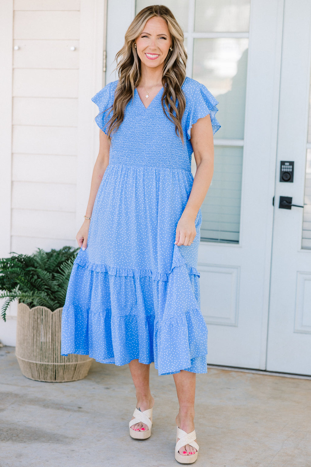 Dreaming About You And Me Dress, Blue