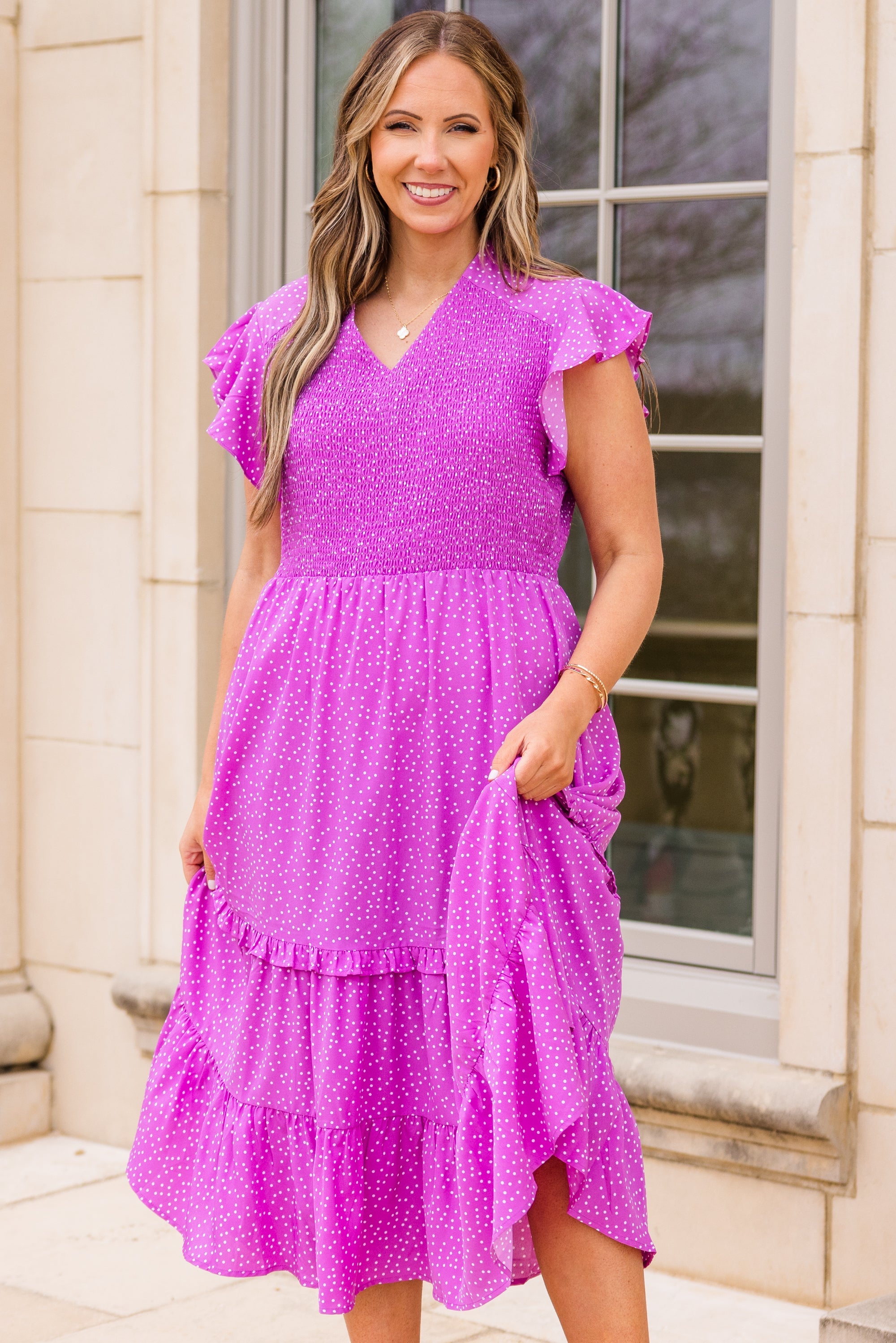 Dreaming About You And Me Dress, Purple