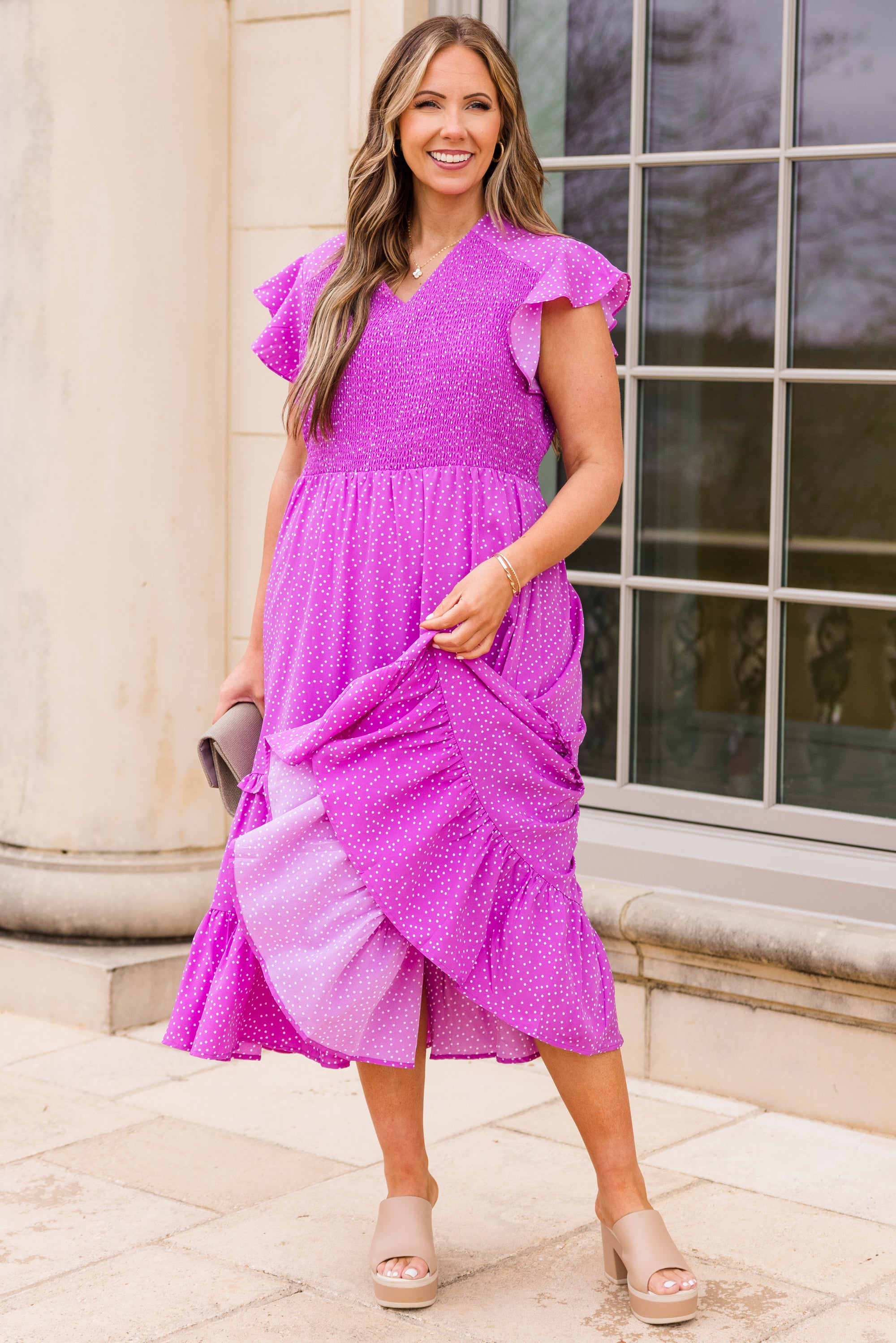 Dreaming About You And Me Dress, Purple