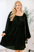 Dreams In My Heart Dress, Black