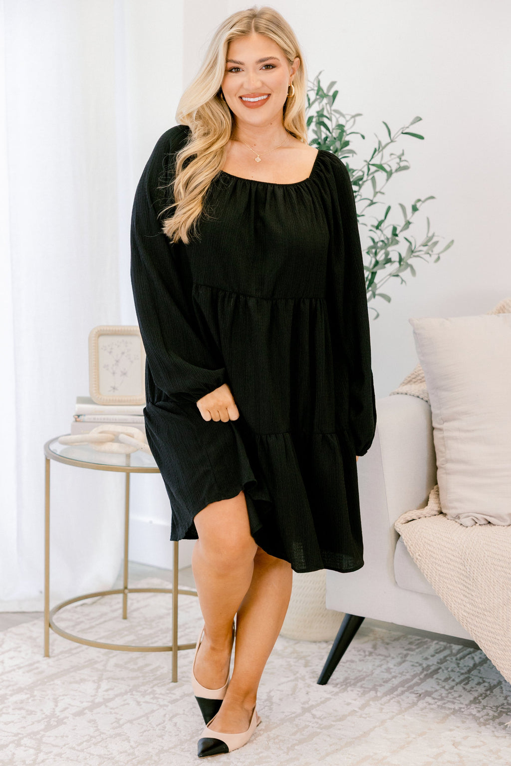 Dreams In My Heart Dress, Black