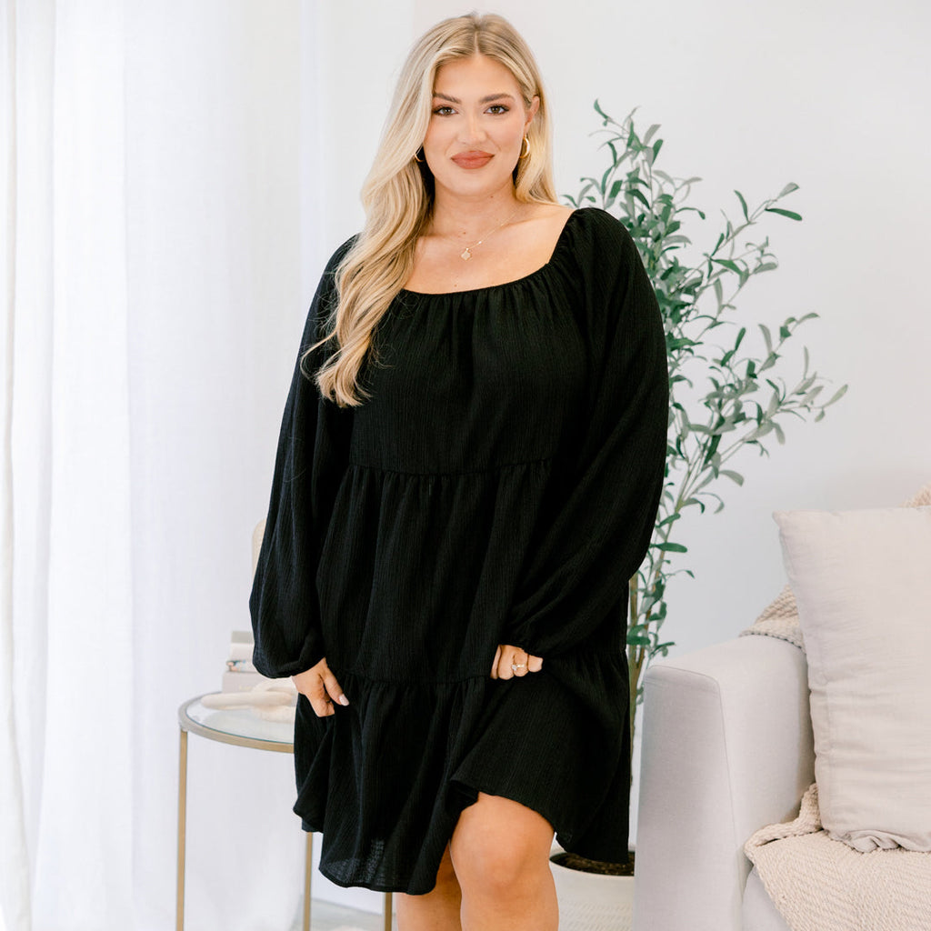 Dreams In My Heart Dress, Black