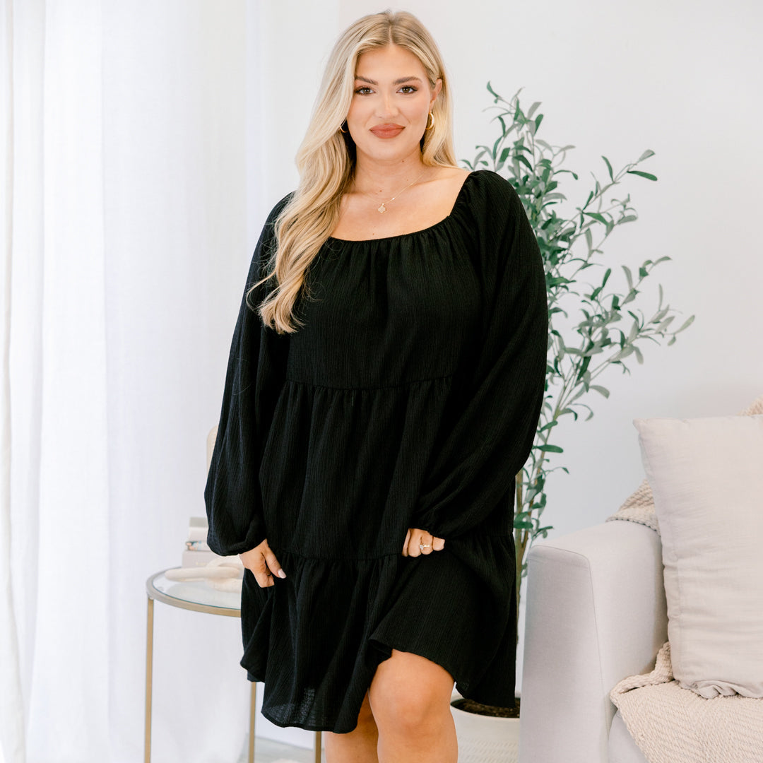 Dreams In My Heart Dress, Black