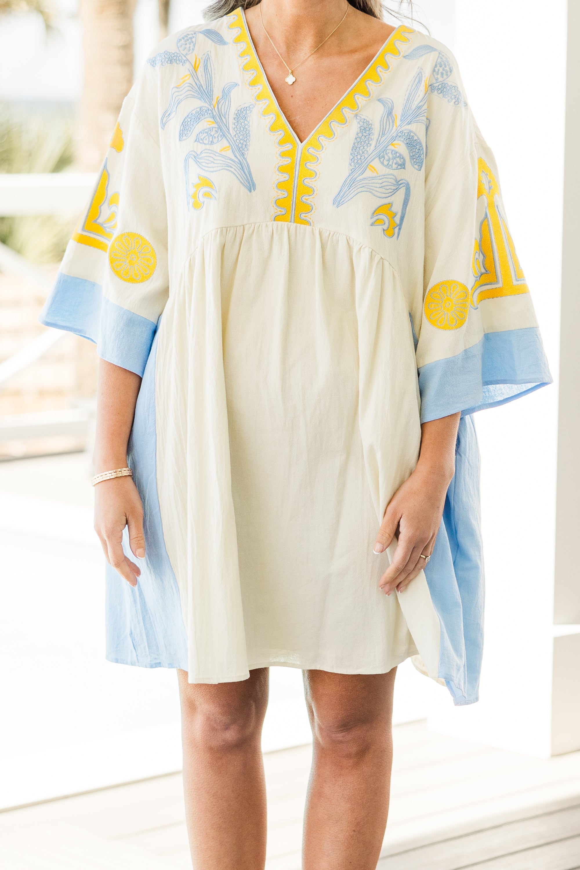 Drifting Muse Dress, Baby Blue