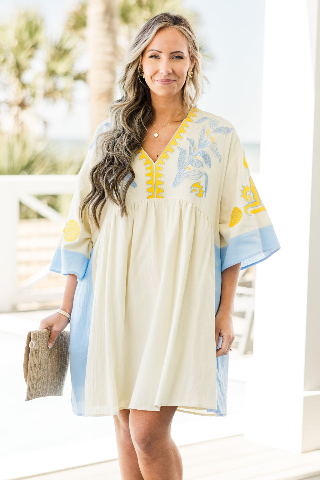 Drifting Muse Dress, Baby Blue