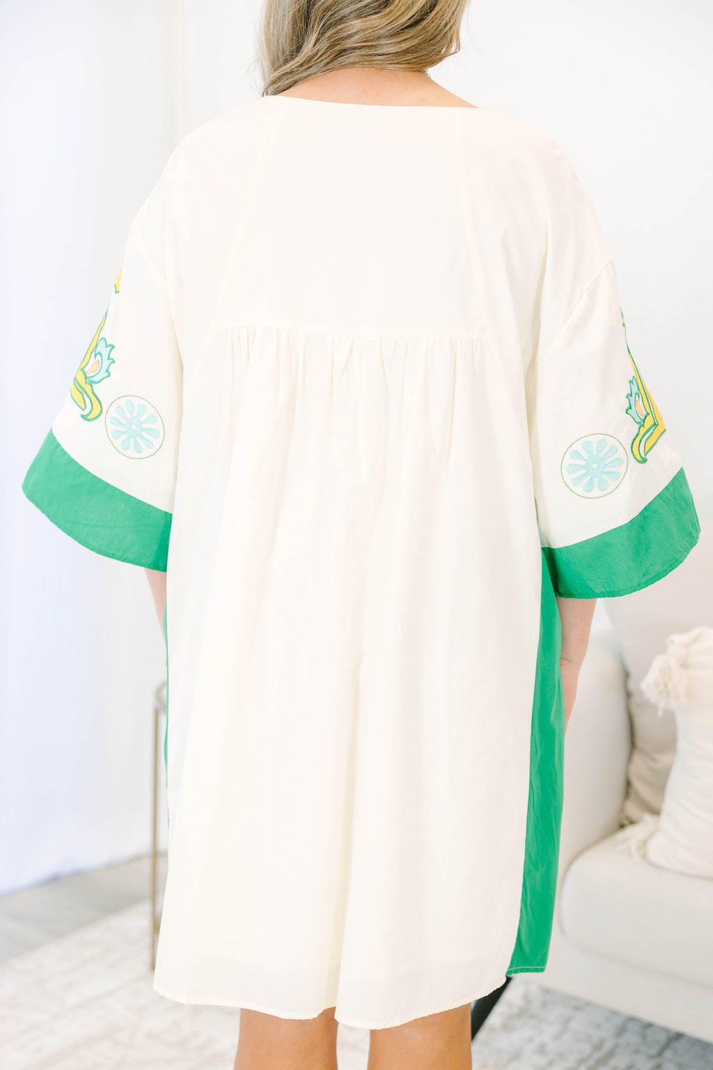 Drifting Muse Dress, Green