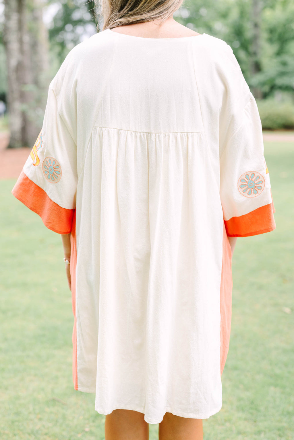 Drifting Muse Dress, Orange