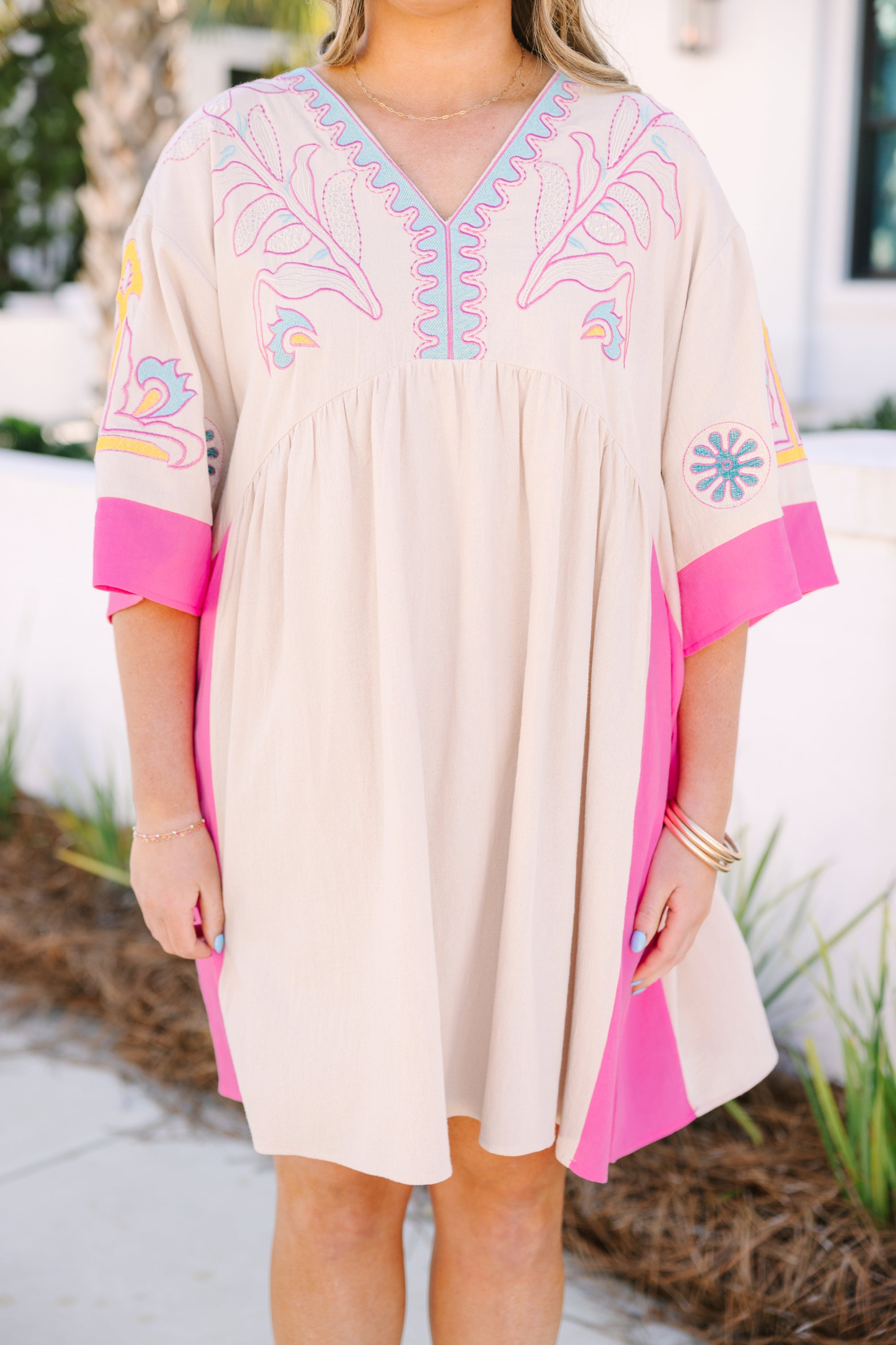 Drifting Muse Dress, Pink
