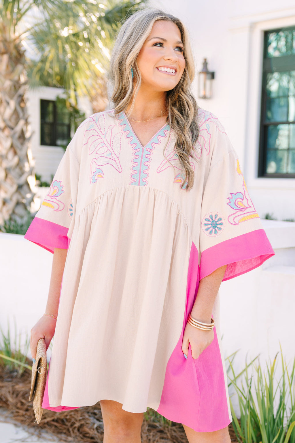 Drifting Muse Dress, Pink