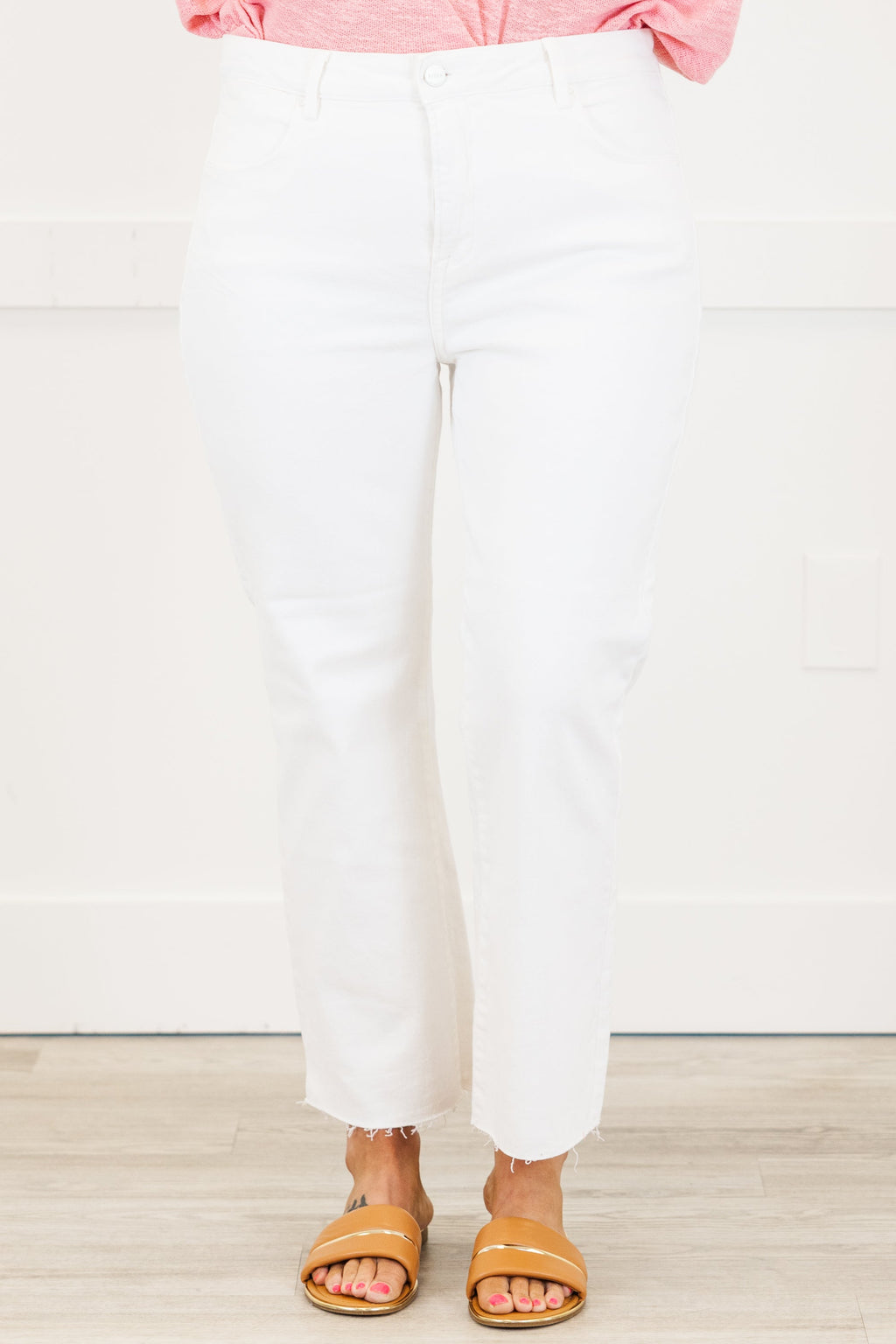 Drive-In Movie Jeans, White