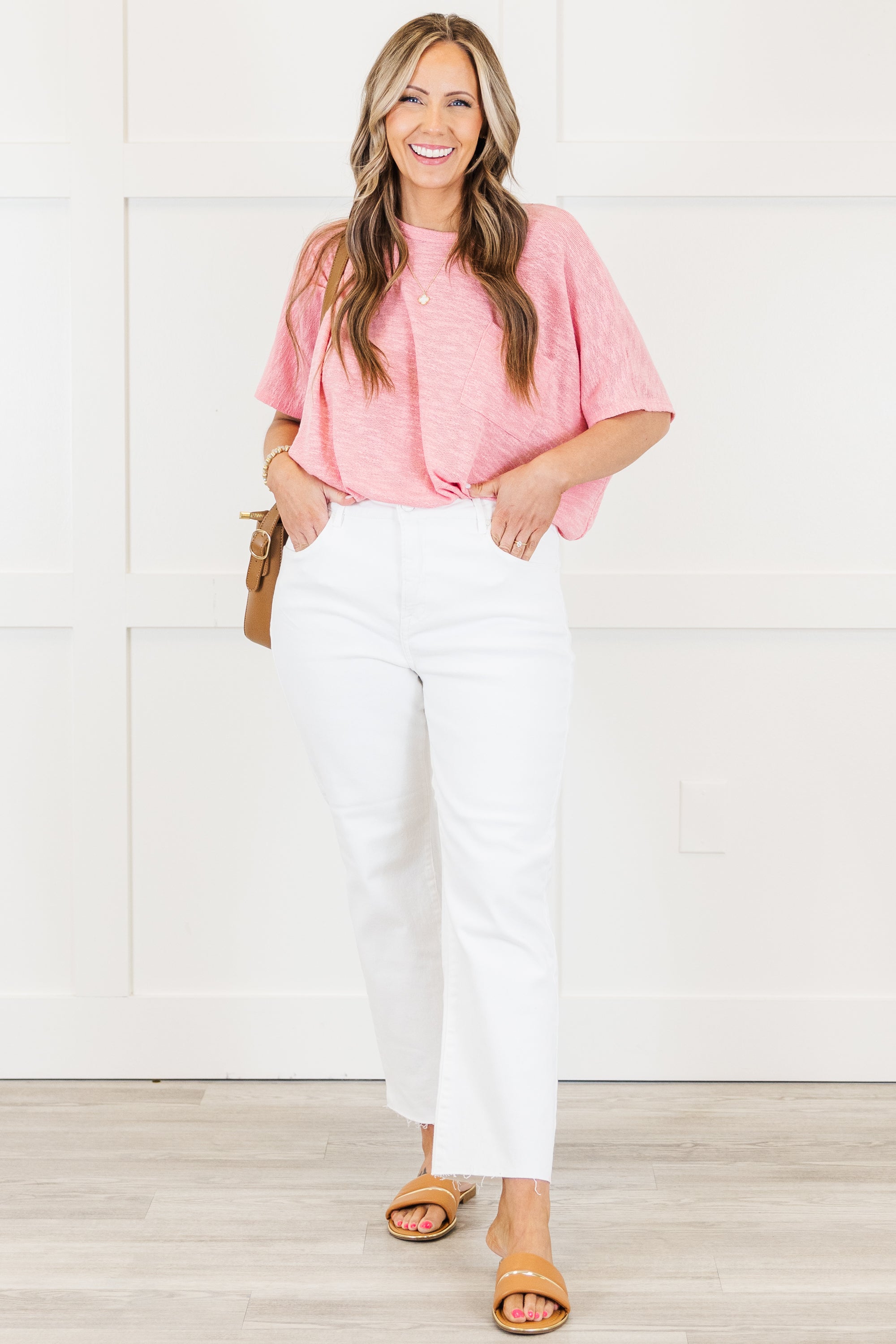 Drive-In Movie Jeans, White